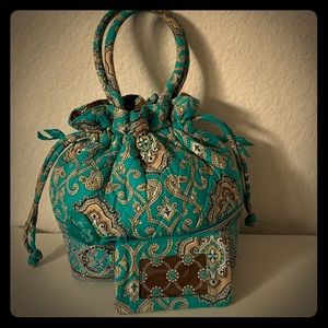 Vera Bradley Wallet and Purse Set
